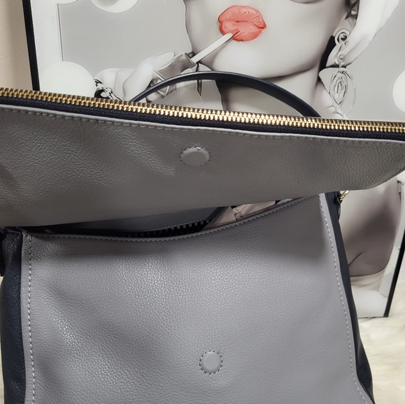 Authentic Kate Spade Lambskin Leather Color Block Shoulder Bag - Picture 7 of 10